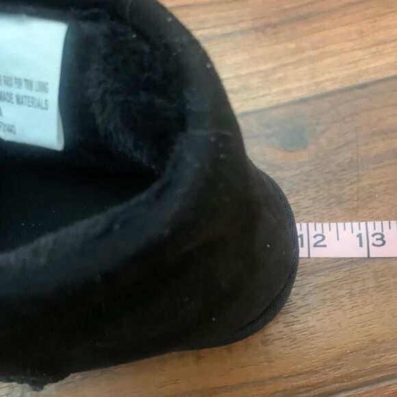 Arizona Jean Co Memory Foam Faux Suede Boots in Black Size 10 - Picture 10 of 10